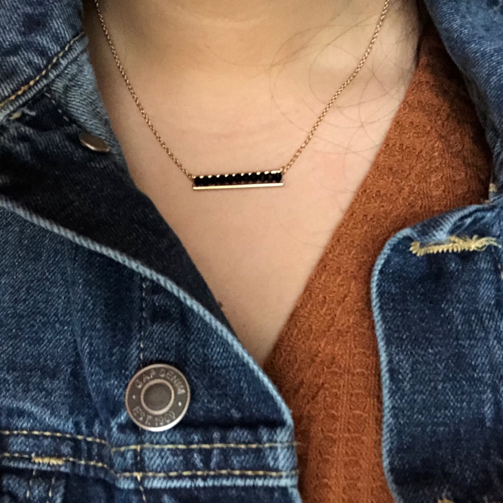gold necklace